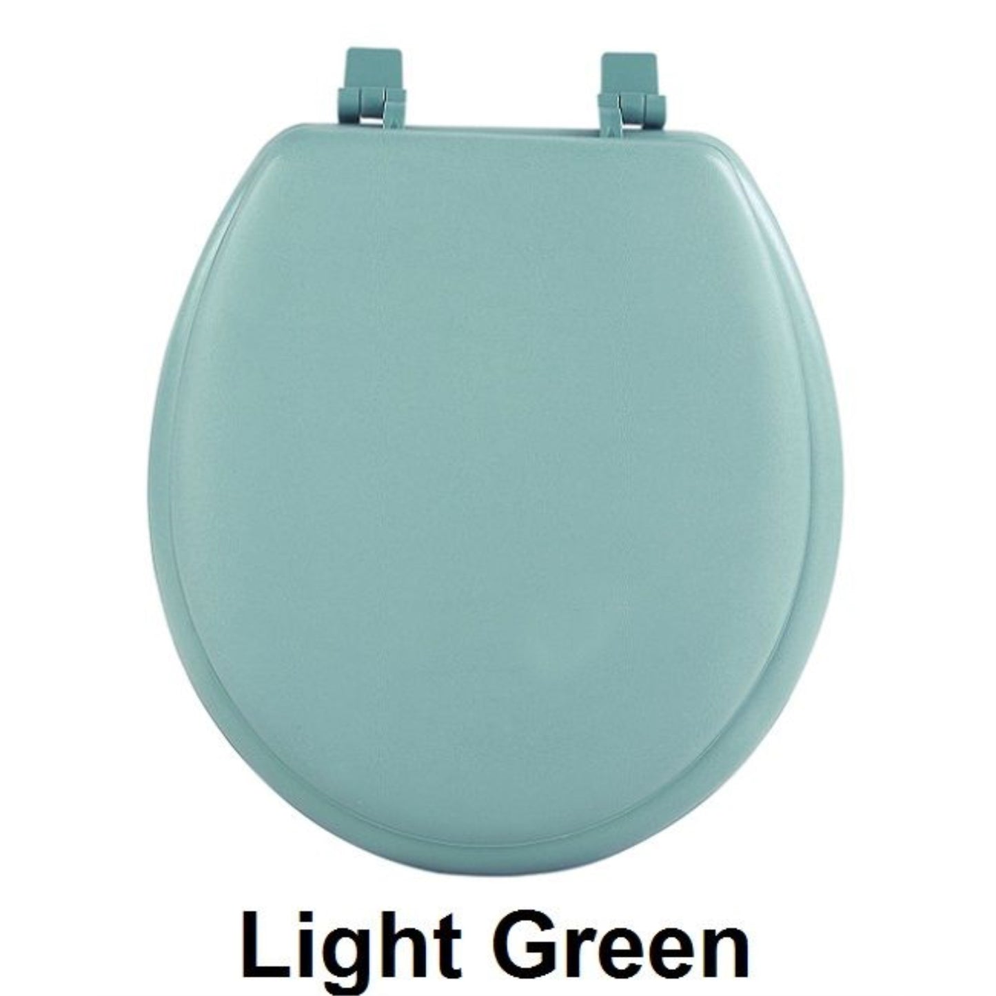 CasaFoyer Fantasia Toilet Seat - Warm & Comfortable Vinyl Cover, Easy Installation, Fits Standard Fixtures, Adjustable Hinges, Mild Soap Cleaning.
