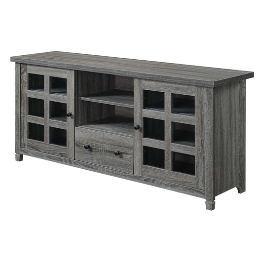 CasaFoyer Newport Park Lane 60" TV Stand - Sleek Design, Ample Storage, Cable Management, Concealed Drawer - Durable & Stylish - Newport Collection