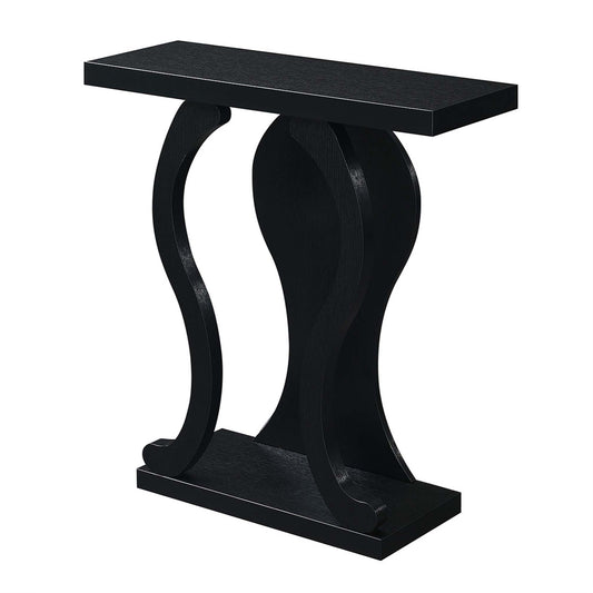 CasaFoyer Newport Terry B Console Table with Shelf - Elegant Design, Woodgrain Finish, Durable Materials - Perfect for Entryway, Living Room, Hallway, Dining Room - Minimal Maintenance - Explore Newport Collection by CasaFoyer