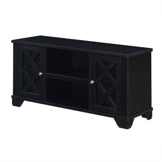 CasaFoyer Gateway TV Stand - Stylish & Functional with Ample Storage. X-Shape Cabinets, Cable Management, Durable MDF. Complete the Look with Coordinating Pieces.