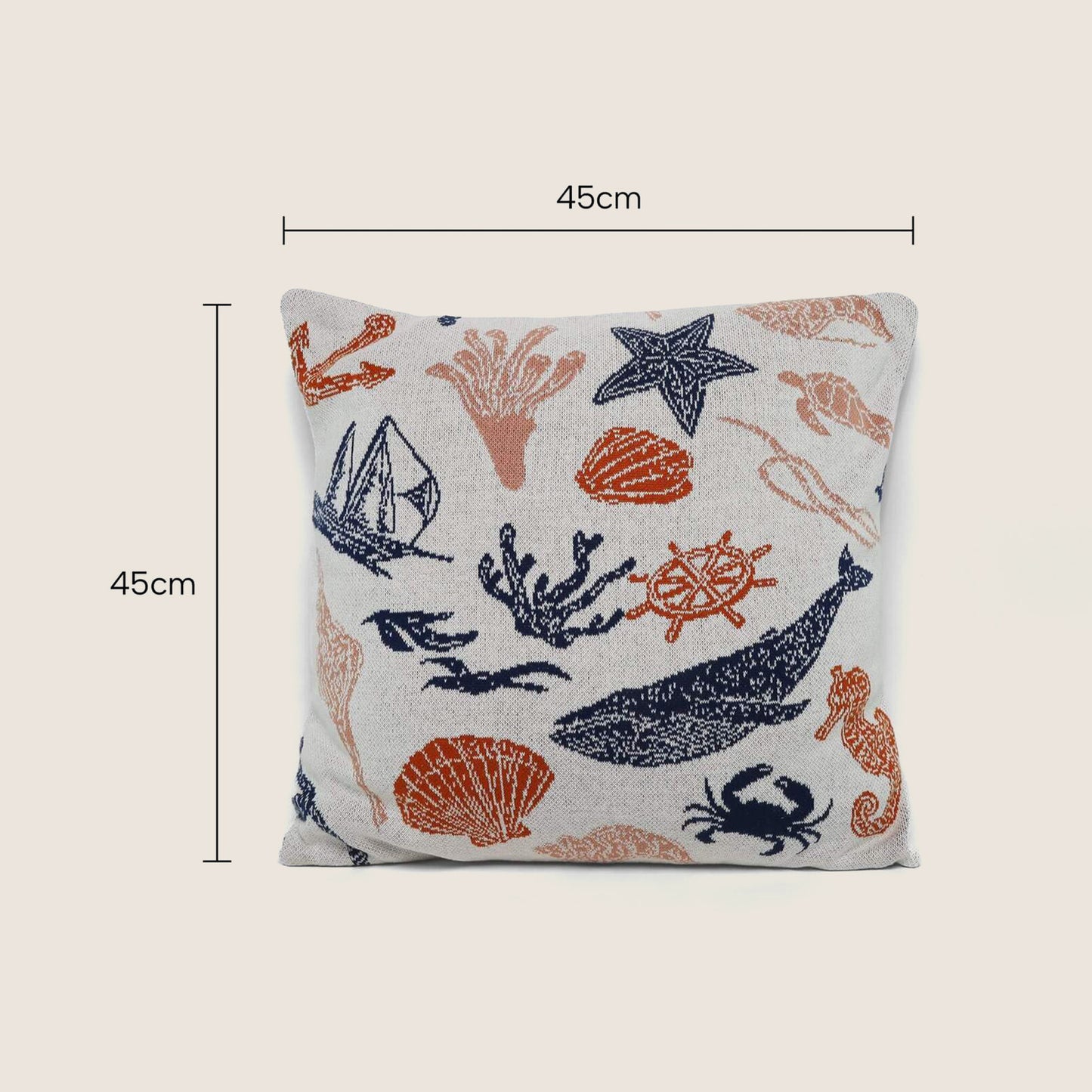 Throw Pillows, Kitchen & Dining Features | Ocean Conservation and Exploration Investment: Support Young Innovators Passionate About The Ocean - Kids Cushion 45x45cm | casafoyer.myshopify.com