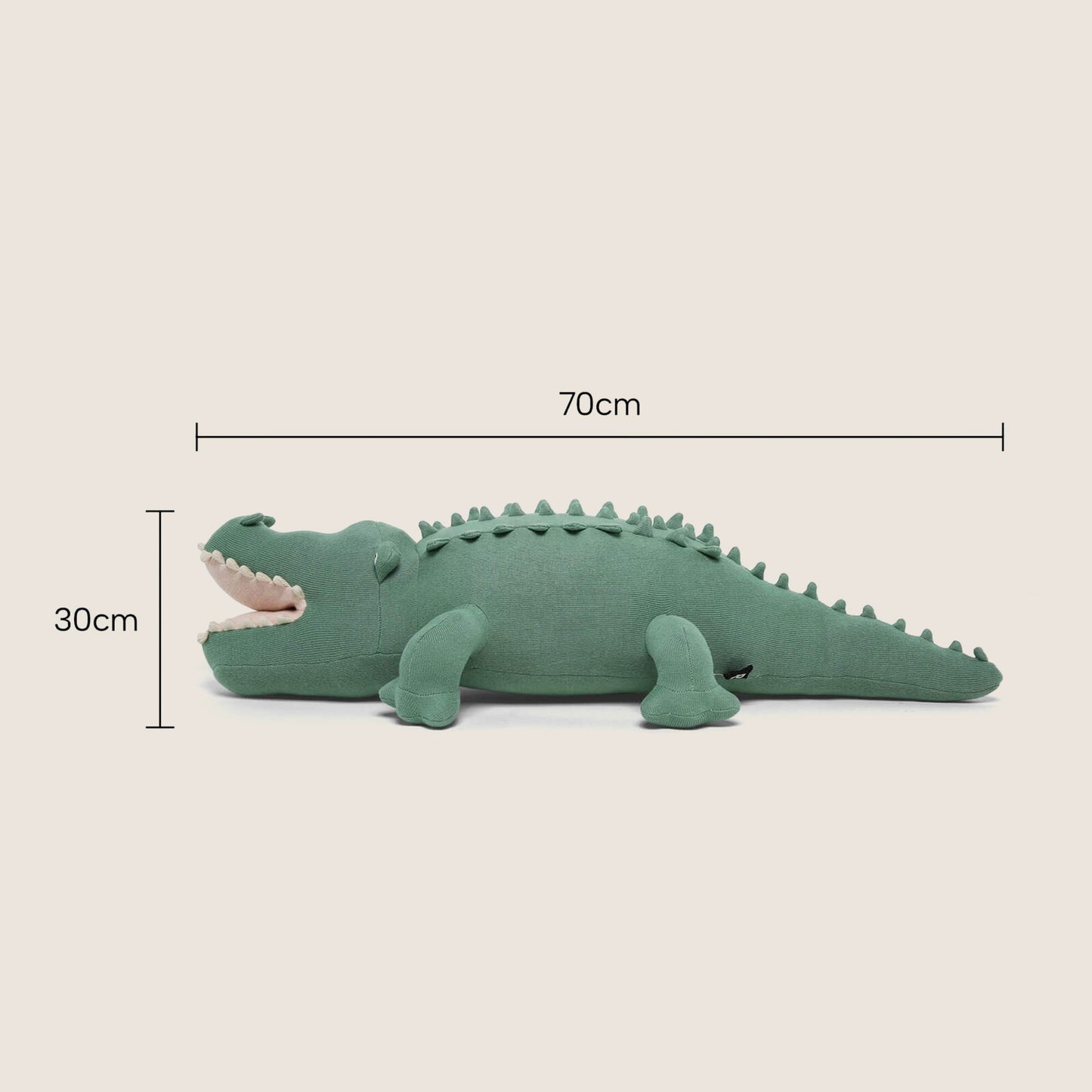 Throw Pillows, Kitchen & Dining Features | Enchanting Jungle Adventure Cushion - Alligator Design - 100% Cotton Cover - Plush Polyester Filling - 70x30cm - Ideal for Kids' Rooms & Living Areas | casafoyer.myshopify.com