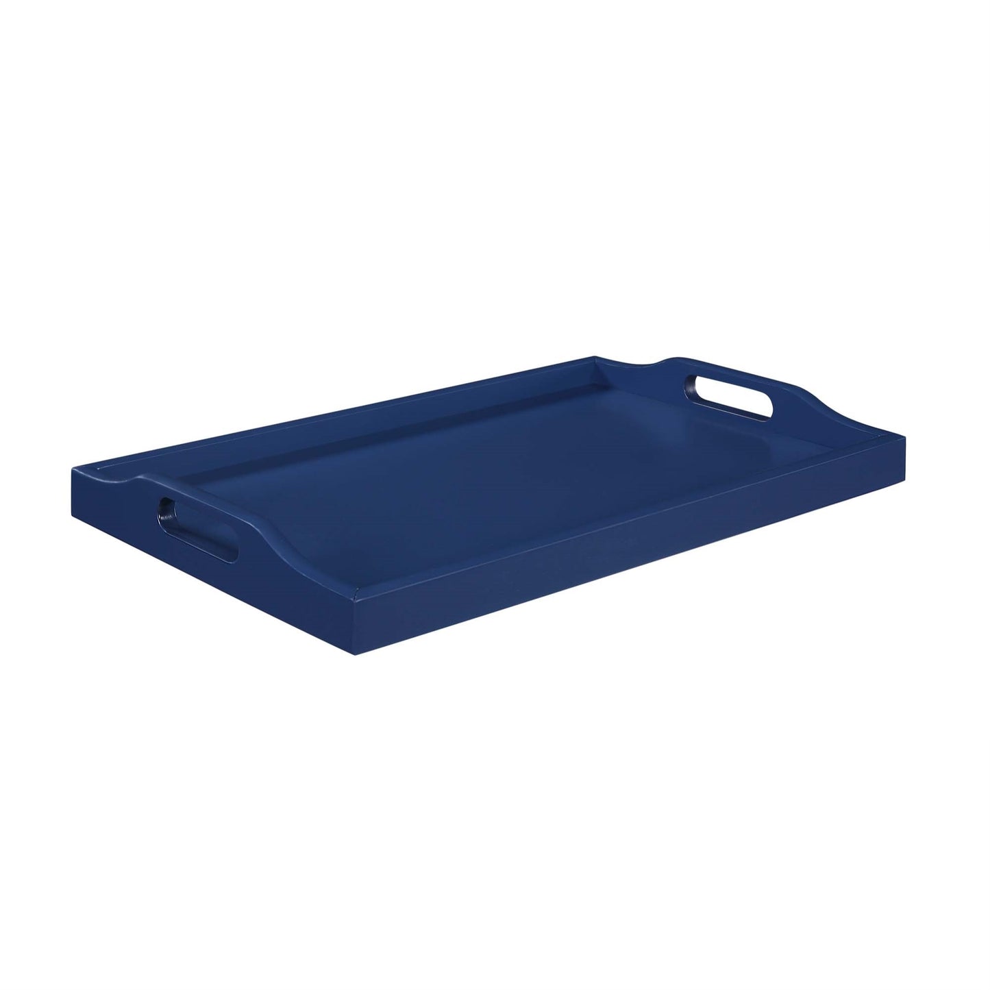 CasaFoyer Designs2Go Serving Tray - Vibrant and Functional Tray for Console, Counter, or Coffee Table - No Assembly Required - Two Cutout Handles - Complements Designs2Go Collection