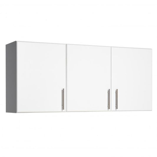 CasaFoyer WEW-5424 Elite 54" Wall Cabinet - White Finish | Laundry Room Storage | Adjustable Shelves | Versatile Design | Elite Collection