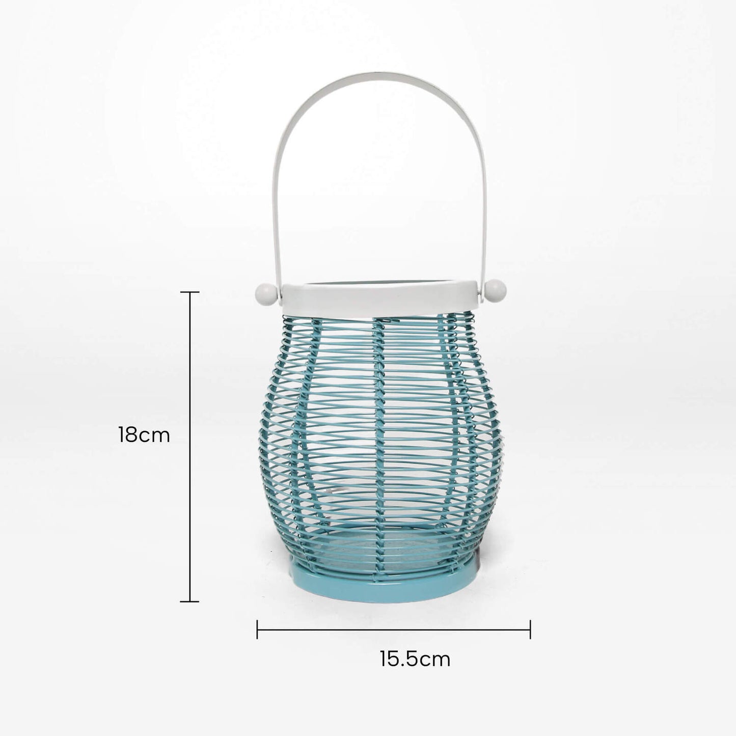 Lanterns | Brilliant Lantern Collection - Create Captivating Ambiance - Vibrant Colors & Sizes - 15x18x15cm | casafoyer.myshopify.com
